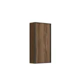 Inspiratie voor een grote badkamer met meubels van bruin eikenhout, zwarte framefronten, dubbele wastafel, zwarte plank, afgeronde spiegels, zwarte hoekdouche met vouwdeuren, witte tegels en beige muren
