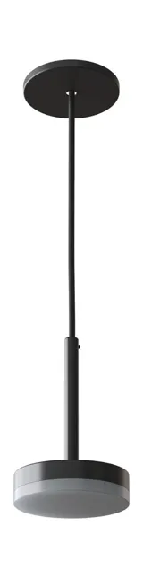 Badkamerinspiratie met moderne zwarte lampen, die de minimalistische en elegante stijl van de badkamer benadrukken met gedimd licht.