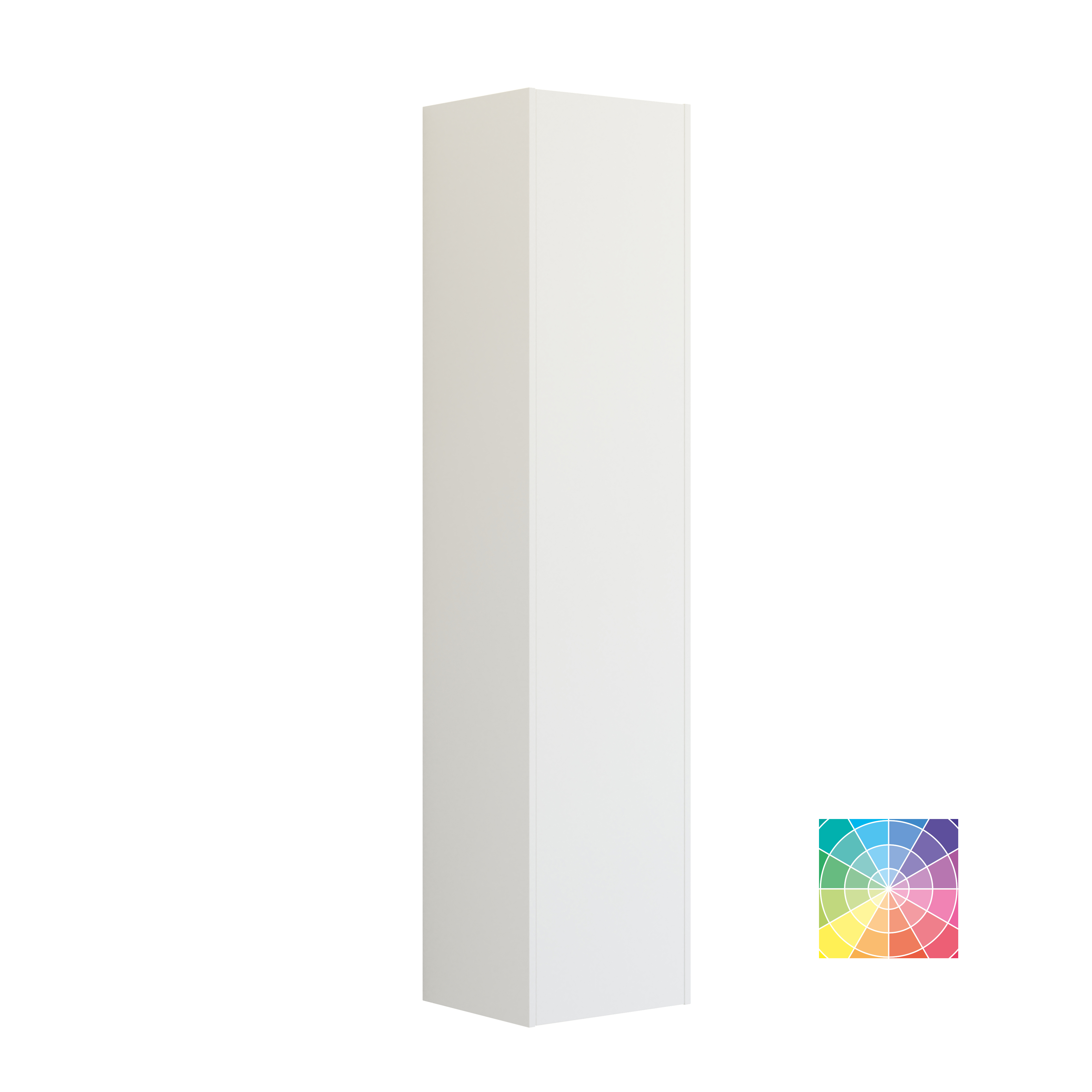 Badkamerinspiratie met badkamermeubels in moderne blauwe kleur, elegante opzetwastafel en grote vierkante spiegel met verlichting, witte visgraattegels zorgen voor een stijlvolle en klassieke uitstraling